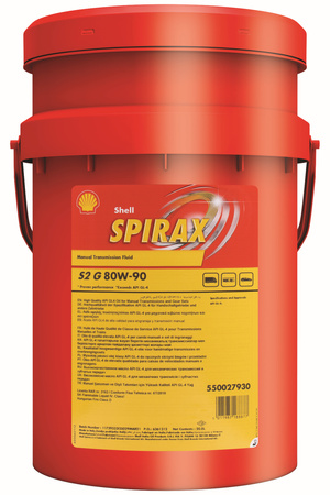 SHELL Spirax S2 G 80W-90 20L
