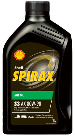 SHELL Spirax S3 AX 80W-90 1L