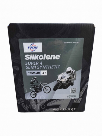 FUCHS SILKOLENE SUPER 4 10W-40 4L_LUBECUBE