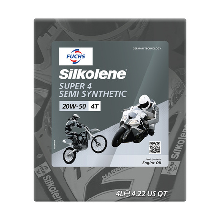 Fuchs Silkolene Super 4 20W-50 4L_Lubecube