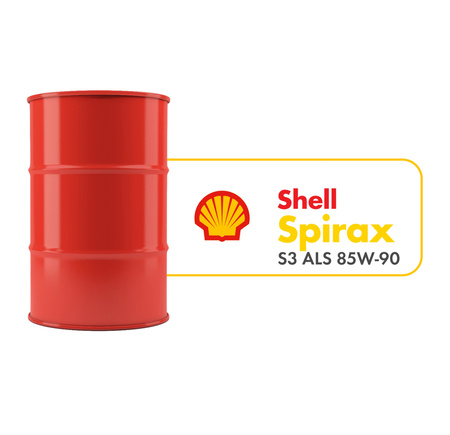 SHELL Spirax S3 ALS 85W-90 209L