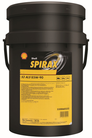 SHELL Spirax S3 ALS 85W-90 20L