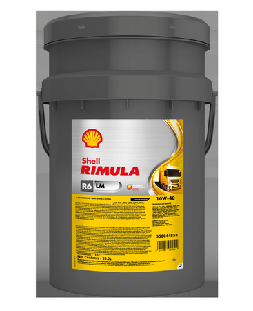 SHELL Rimula R6 LM 10W-40 20L