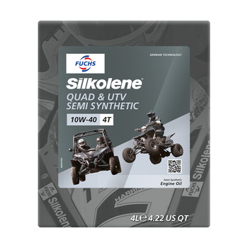 FUCHS SILKOLENE QUAD & UTV 10W-40 4L_LUBECUBE