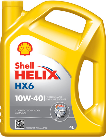 SHELL Helix HX6 10W-40 4L