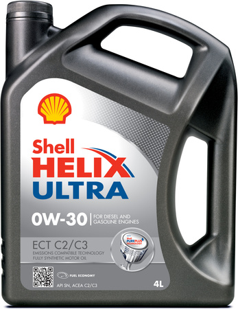 SHELL Helix Ultra ECT C2/C3 0W-30 4L