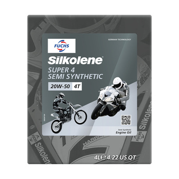 Fuchs Silkolene Super 4 20W-50 4L_Lubecube