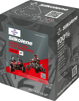 FUCHS SILKOLENE QUAD & UTV 5W-40 4L_LUBECUBE