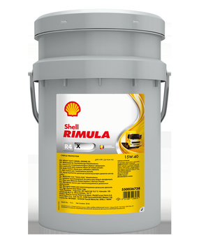 SHELL Rimula R4 X 15W-40 20L