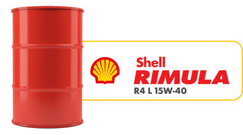 SHELL Rimula R4 L 15W-40 209L