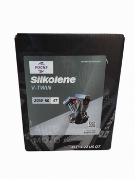 FUCHS SILKOLENE V-TWIN 20W-50 4L_LUBECUBE